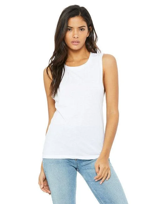 Bella + Canvas Ladies' Flowy Scoop Muscle Tank B8803 flowy tank top