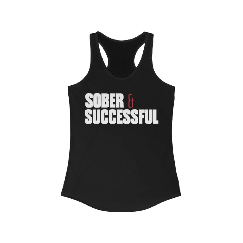 Mike Sorrentino Sober and Successful Womens Tank