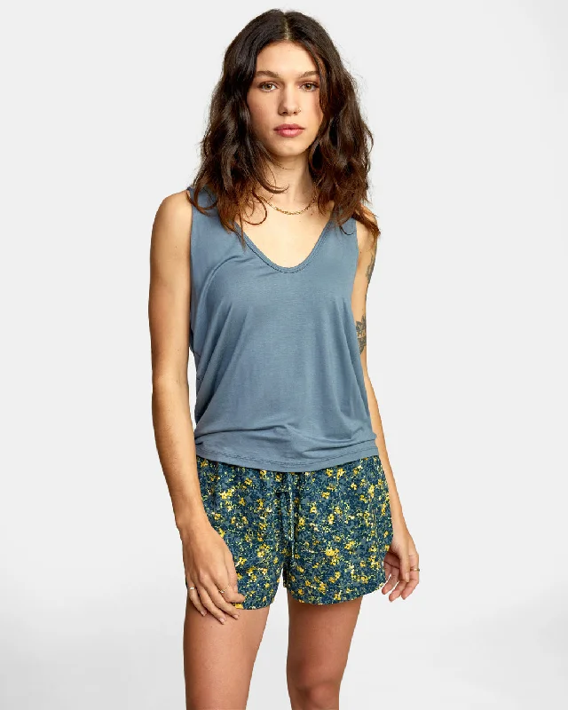 Mayday Tank Top - Stormy Blue sexy tank top
