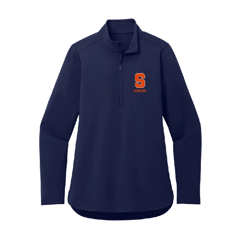 Syracuse - NCAA Women's Basketball : Shy Hawkins - Women's Premium Quarter Zip Jacket