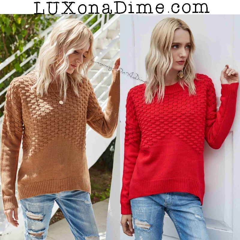 Distressed Open Breathable Knit Solid Sweater (2 colors available) Slim Fit Regular Fit Oversized