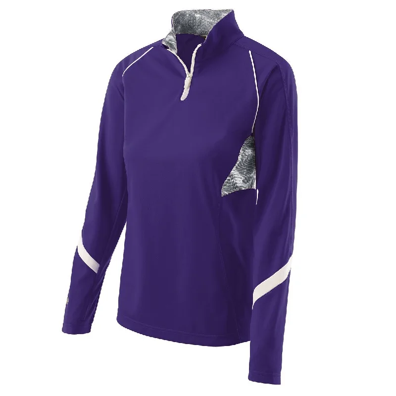 Purple/White/White Print