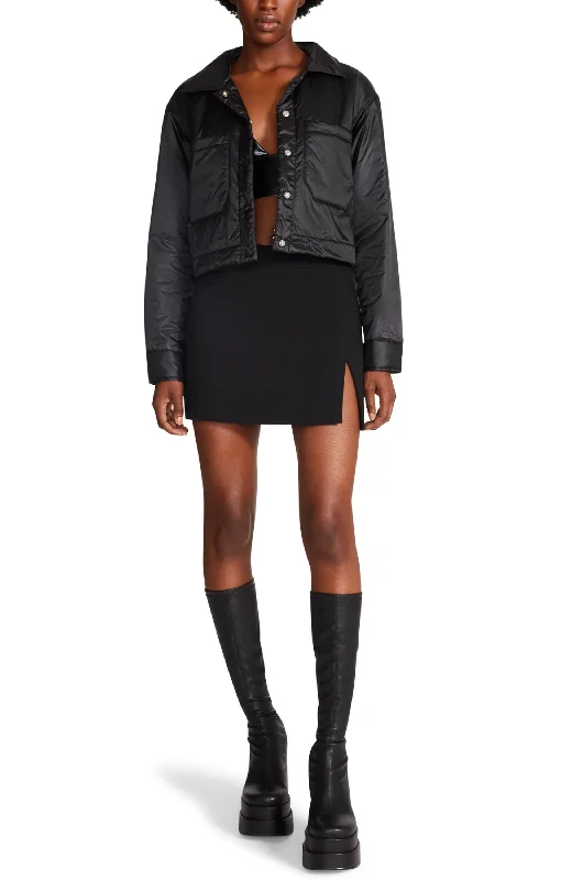 BB Dakota - Charlotte Jacket Ribbed Jacket Pleated Jacket Ruffled Jacket