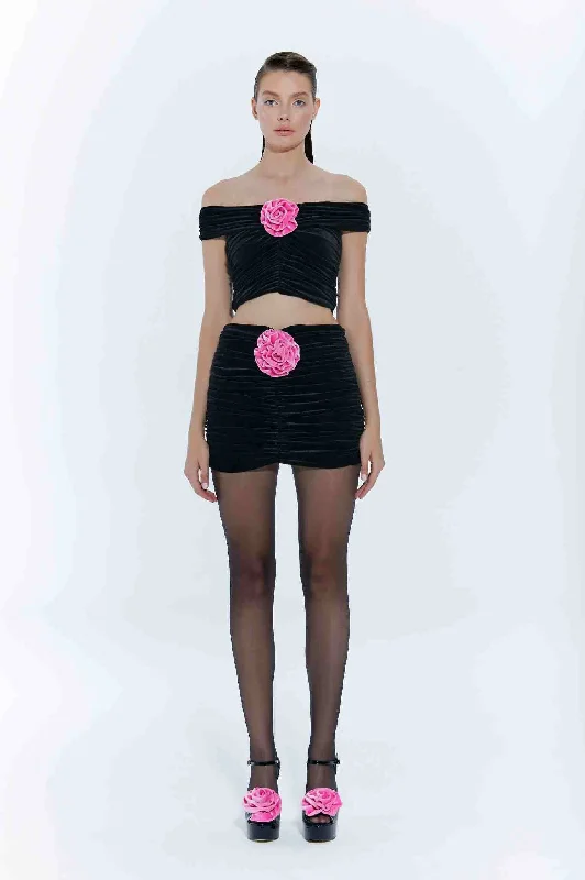 Castillo top & skirt set
