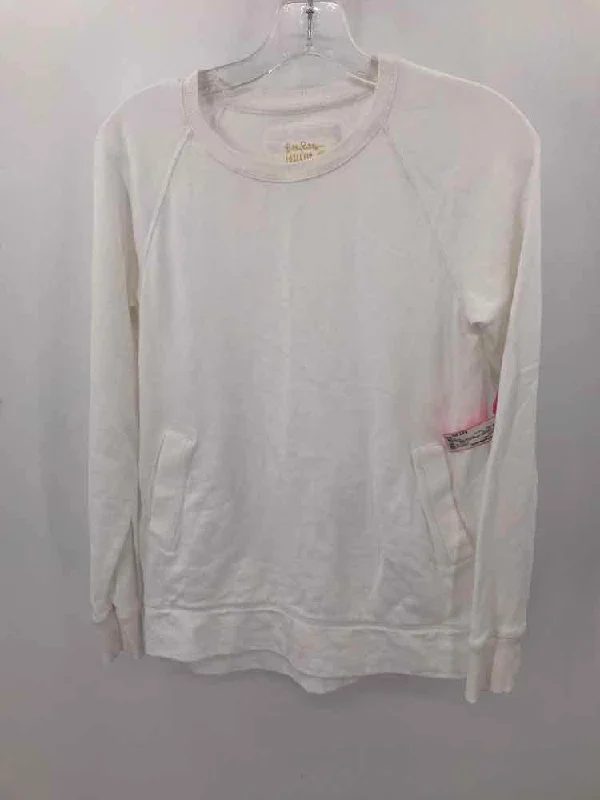 Pre-Owned Lilly Pulitzer Luxletic White Size XXS Athletic Sweater
