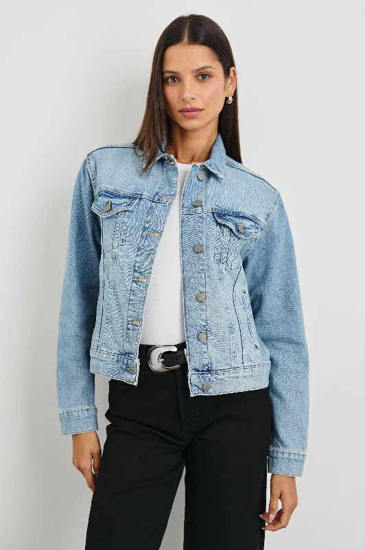MULHOLLAND JACKET - ORIGINAL BLUE Print Jacket Jacquard Jacket Patchwork Jacket