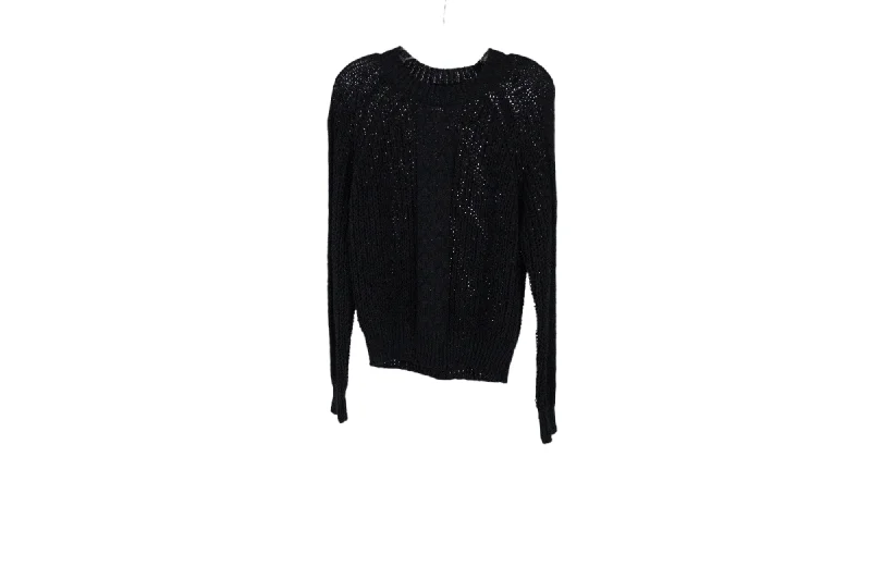 NEW Jun & Ivy Black Knit Sweater | M Stylish Fashionable Trendy