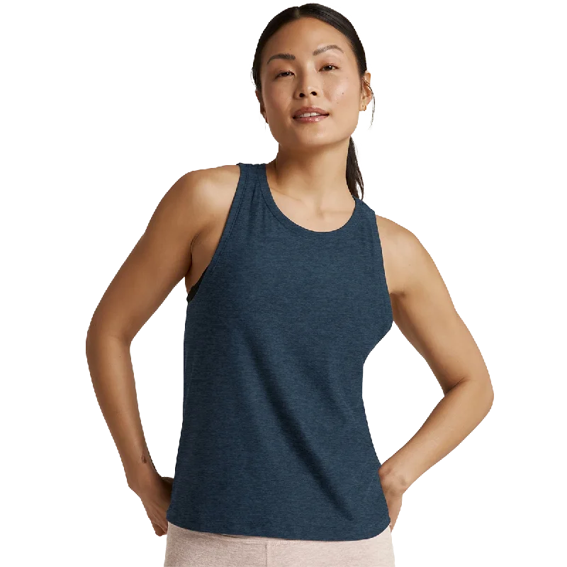 Beyond Yoga Featherweight Rebalance Tank beige tank top