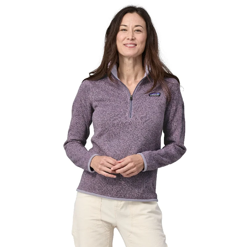 W's Better Sweater 1/4 Zip Fleece - Recycled polyester Oversized Loose Flowy