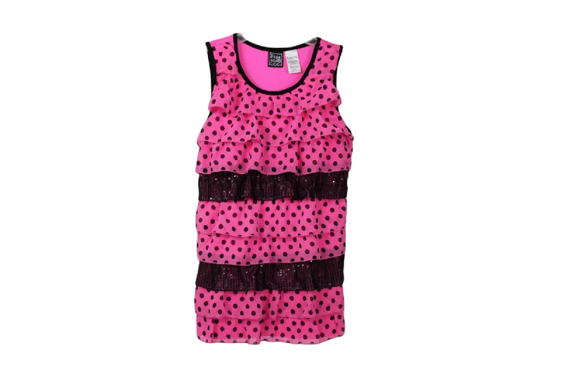 Pogo Club Pink Dot Tank | 14/16 yoga tank top