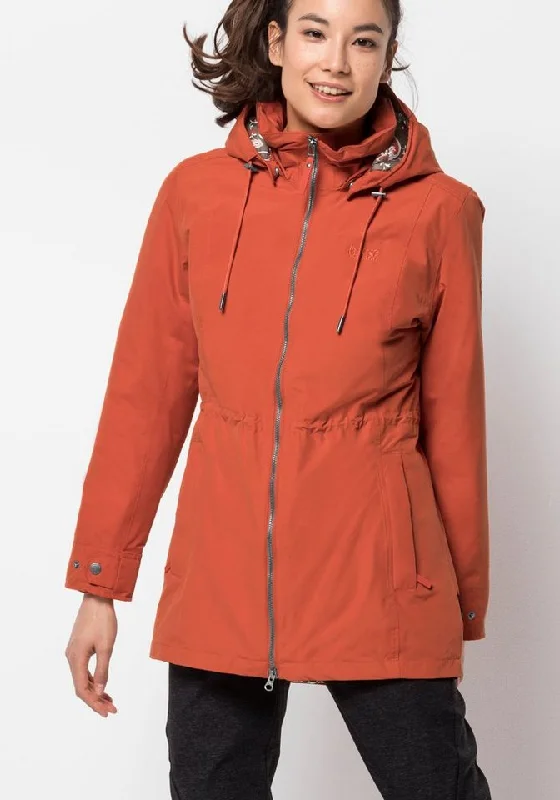 Jack Wolfskin Wildwood Womens Jacket Chenille Fabric Brocade Fabric Lace Fabric