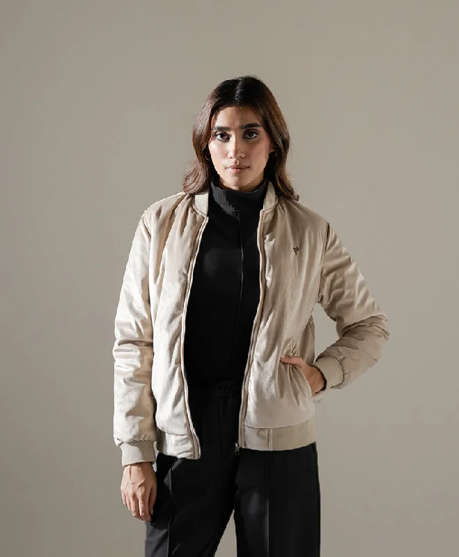 Skin Suede Jacket (Women) Insulated Jacket Fitted Jacket Loose Jacket