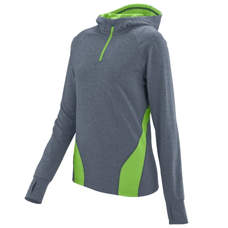 Graphite Heather/Lime