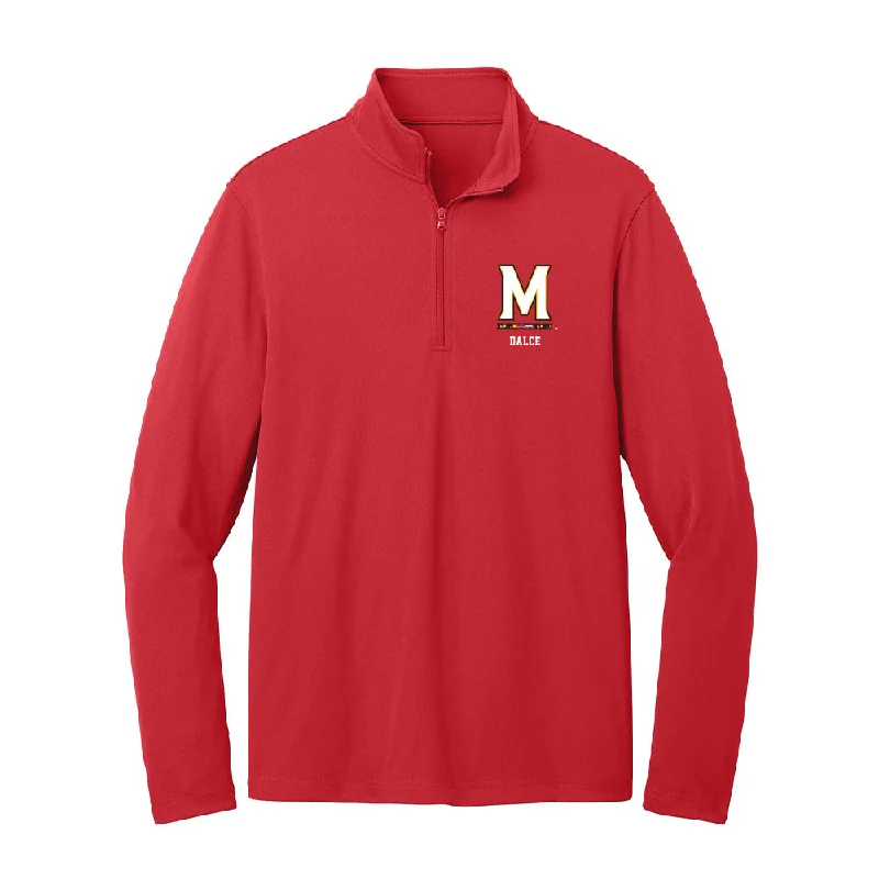 Maryland - NCAA Women's Basketball : Christina Dalce - Lightweight Quarter Zip Jacket
