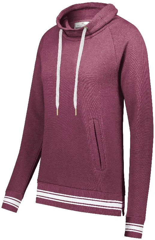 MaroonHeatherWhite