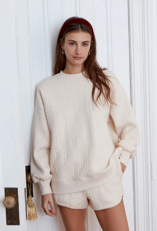 Teddi Pullover High Neck Pullover