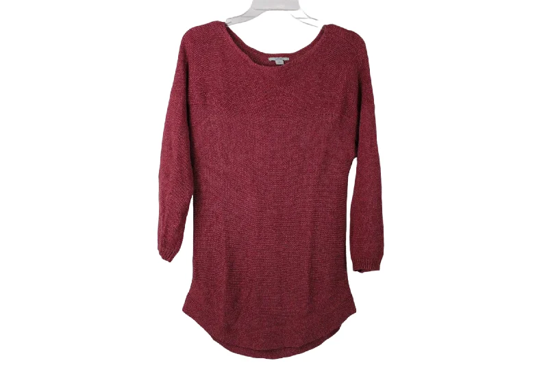 Croft & Barrow Pink Knit Sweater | S Elasticated Padded Insulated