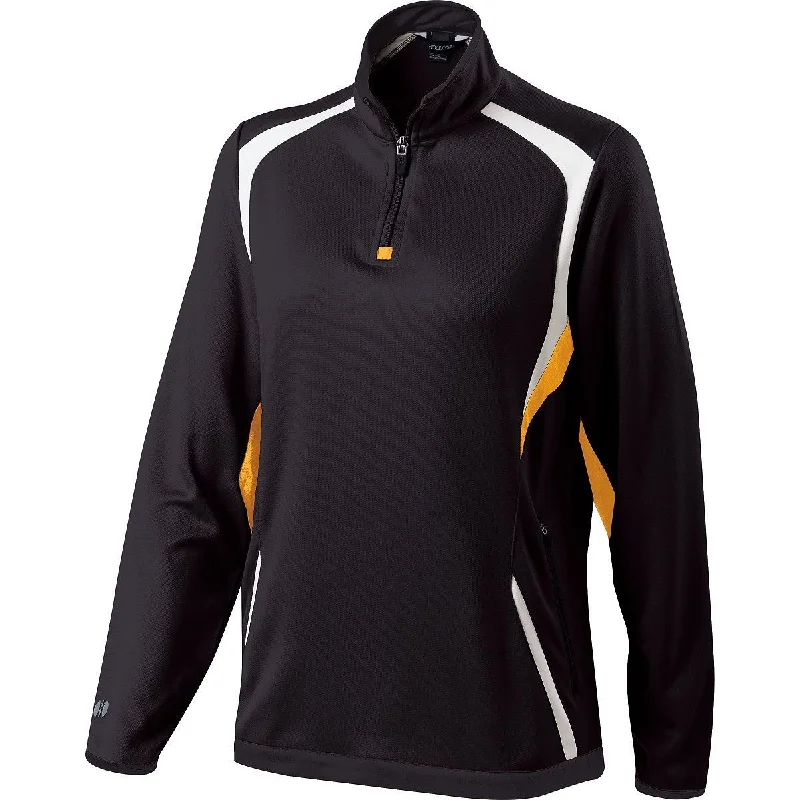 Black/Light Gold/White