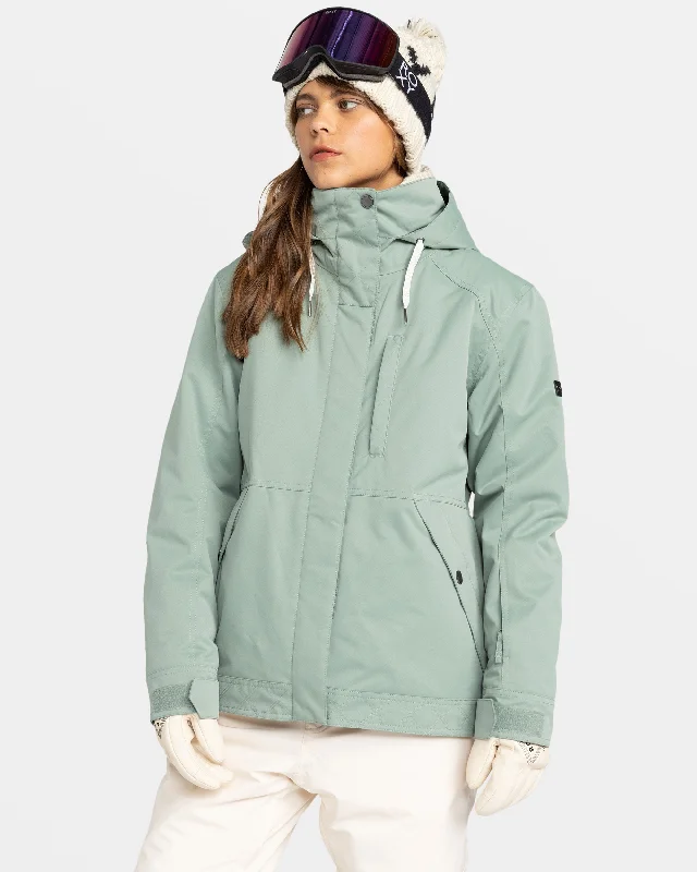 Billie Snow Jacket - Lily Pad Denim Jacket Leather Jacket Suede Jacket