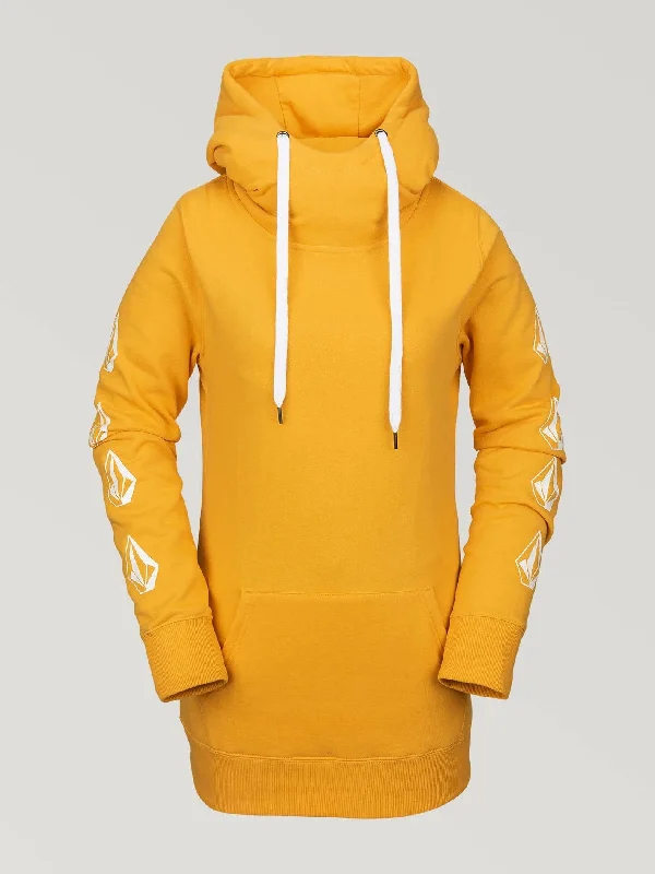 Volcom Women's Costus Pullover Fleece 2020 Ribbed Crew Neck