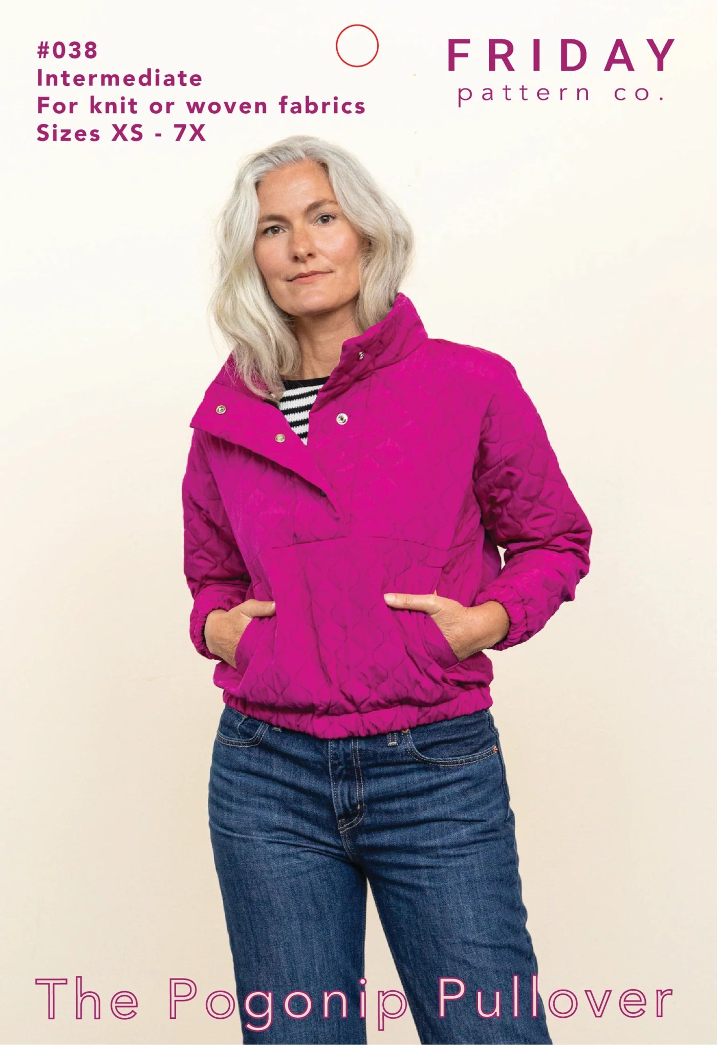 Pogonip Pullover Pattern - Friday Pattern Company Button Front Sweater