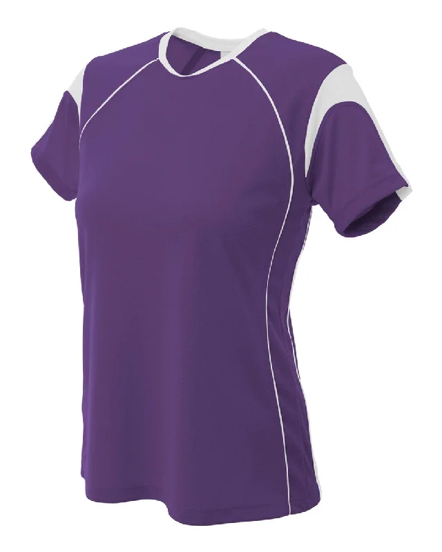 Purple/White