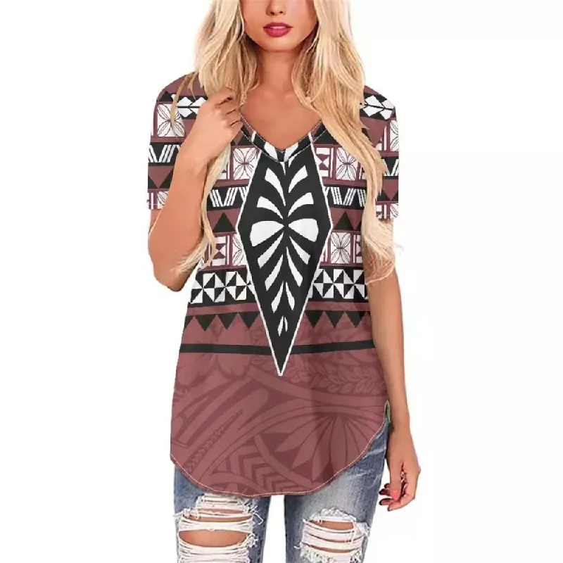 Spring Women T Shirt V Neck Fashion Tees Short Sleeve Tops 5xl Casual Oversized Clothing Harajuku Ladies T Shirt Summer Pullover One Shoulder Top