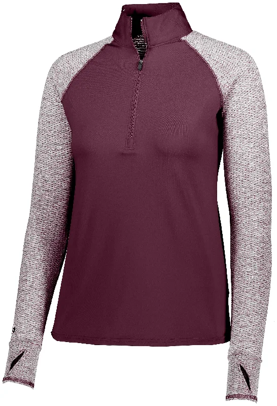 Maroon/Maroon Heather