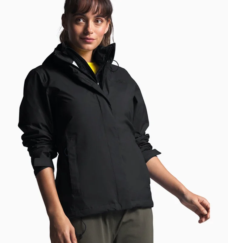 The North Face Women's Venture 2 Jacket (Outlet Stock) A-Line Jacket Boat Neck Shawl Collar