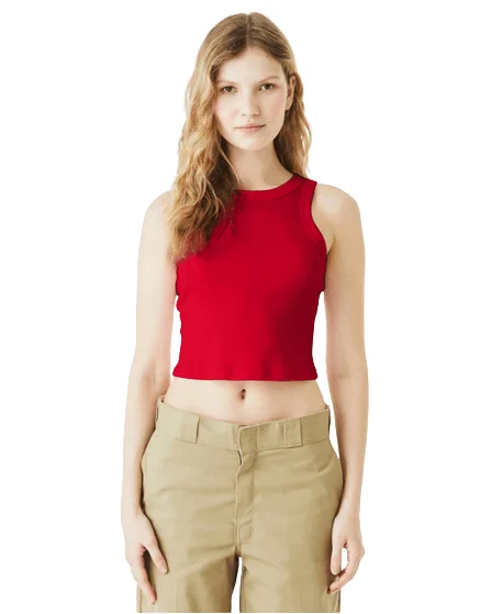 Bella + Canvas Ladies' Micro Ribbed Racerback Tank 1019 ribbed tank top