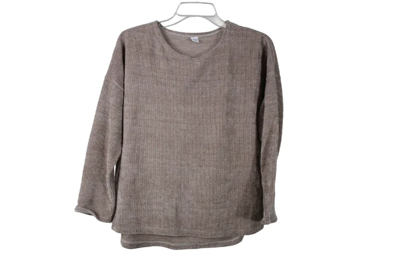 Manam Pale Pink Sweater | L Mesh Fabric Canvas Fabric Denim Fabric