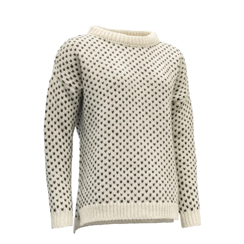 W's Nordsjo Split Seam Sweater - 100% Wool Rayon Fabric Velvet Fabric Corduroy Fabric