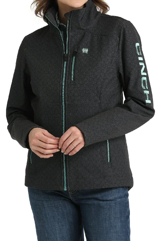 CINCH BLACK CONCEALED CARRY BONDED JACKET Satin Jacket Silk Jacket Chiffon Jacket