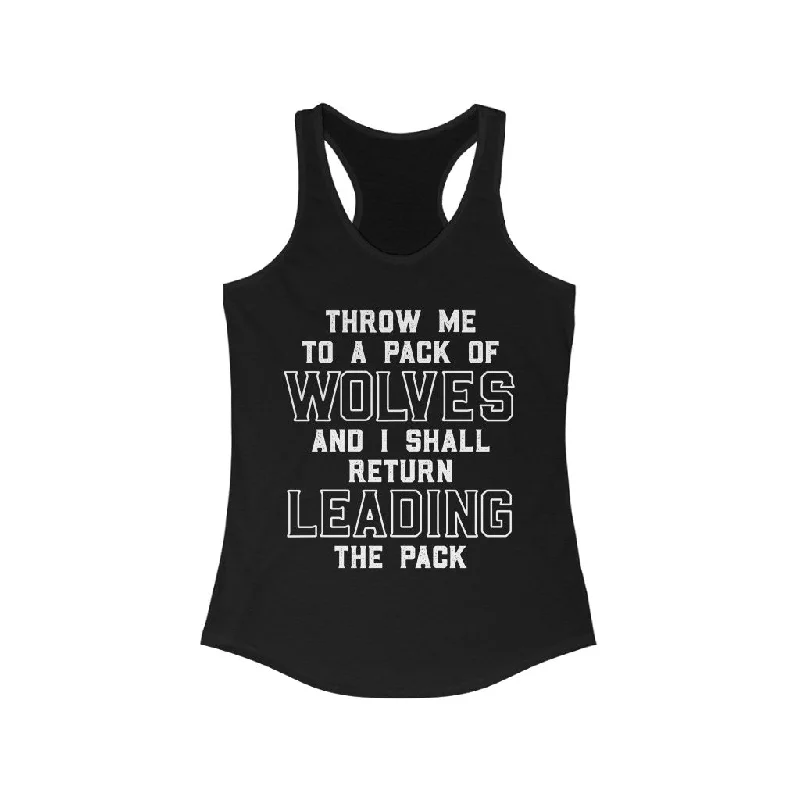 Mike Sorrentino Throw Me to the Wolves Womens Tank