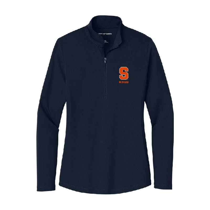 Syracuse - NCAA Women's Basketball : Lexi McNabb - Women's Lightweight Quarter Zip Jacket