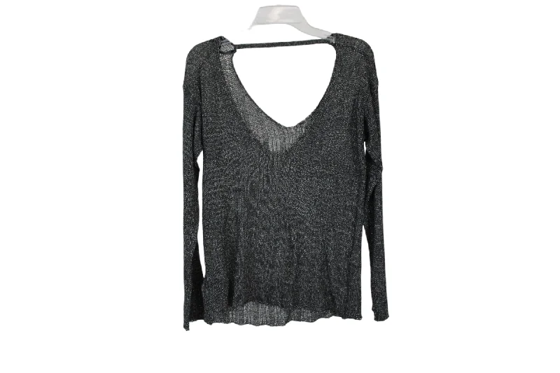 Divided Gray Knit Sweater | S Lightweight Heavyweight Midweight