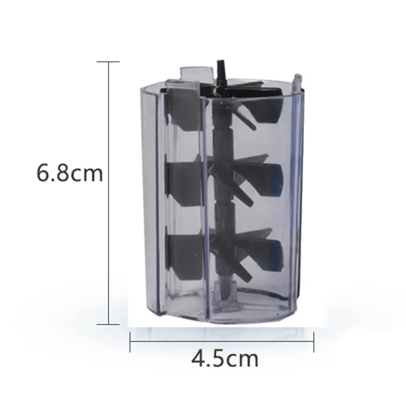 Maxbell Spiral Fan for Aquarium Fish Stool Suction Collector Tank of Fish Filter one shoulder tank