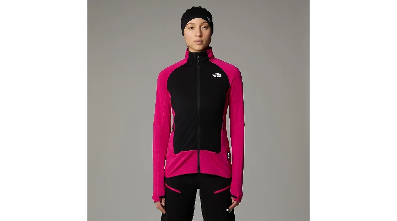 The North Face Womens Bolt Polartec Jacket Hoodie Zip-Up Jacket Button-Up Jacket