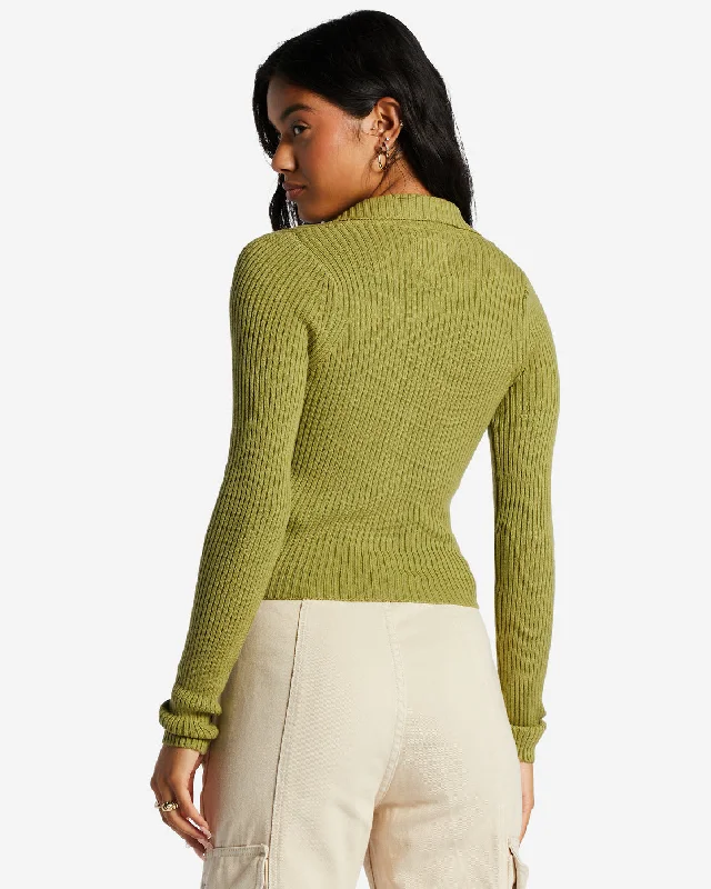 In Time Cardi Cardigan - Green Eyes