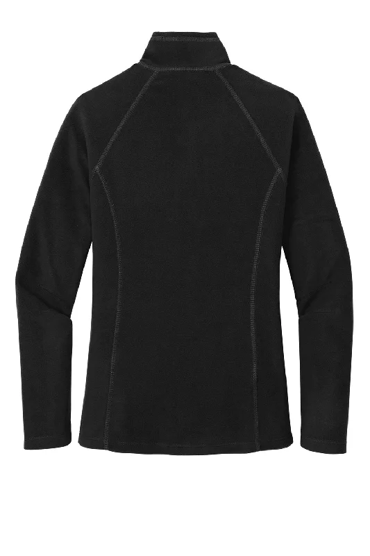 Eddie Bauer Womens Pill Resistant Microfleece Full Zip Jacket - Black