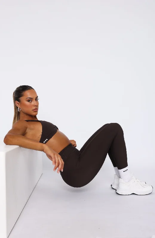 High Definition Sports Bra Espresso