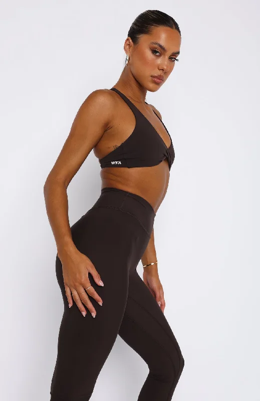 High Definition Sports Bra Espresso