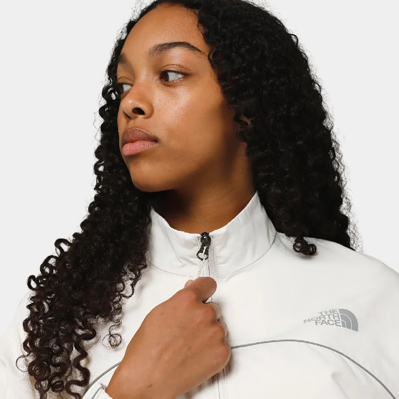 The North Face Women's Tek Piping Wind Jacket / Gardenia White