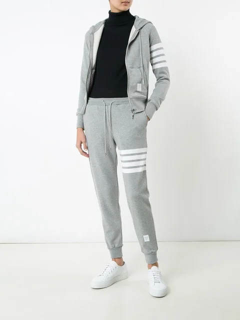 THOM BROWNE Women Classic Sweatpants In Classic Loop With Engineered 4 Bar