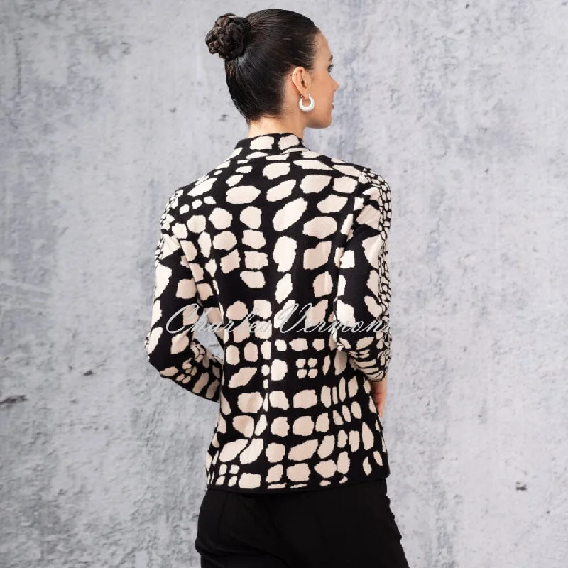 Alison Sheri Animal Print Cardigan Jacket - Style A44245