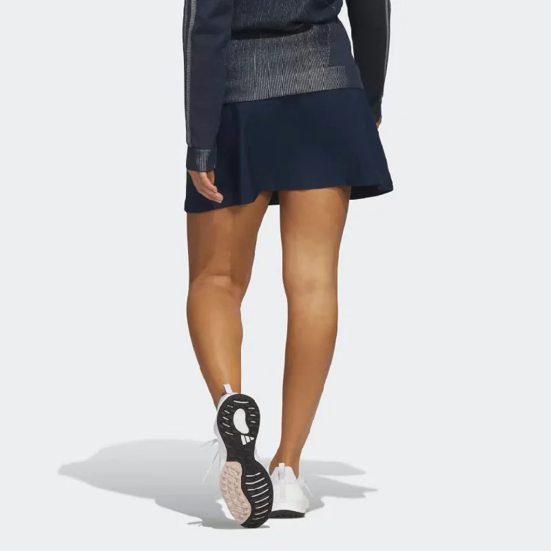 New Women's Adidas Navy Made to Be Remade Flare Golf Skort MSP$85