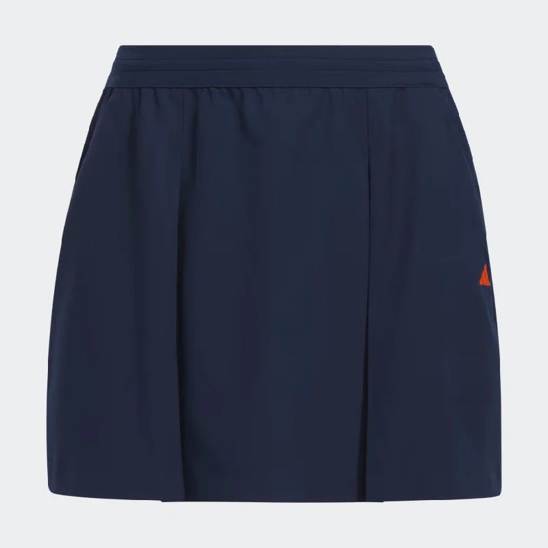 New Women's Adidas Navy Made to Be Remade Flare Golf Skort MSP$85