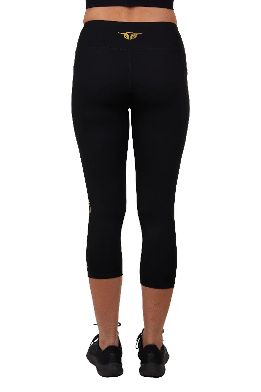 B3S2205331 Bullzye Wmns Core Crop Leggings