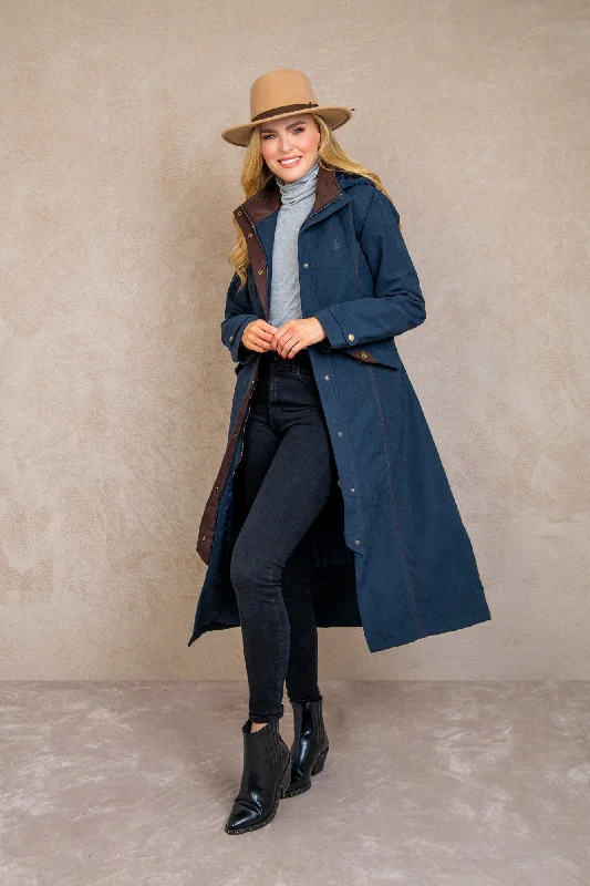 Erin Waterproof Coat - Navy