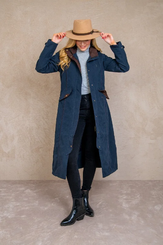 Erin Waterproof Coat - Navy